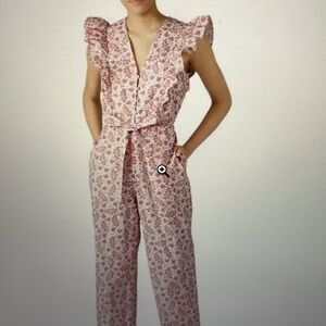 La Vie Rebecca Taylor, Wave Paisley jumpsuit, L